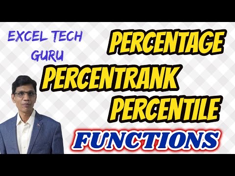 PERCENT || PERCENTRANK || PERCENTILE