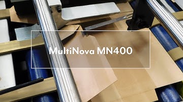 MultiNova MN400 Box gluing machine