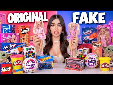ORIGINAL vs FAKE 💥 I bought the most FAMOUS toys from our childhood. You WON'T believe what happe...
