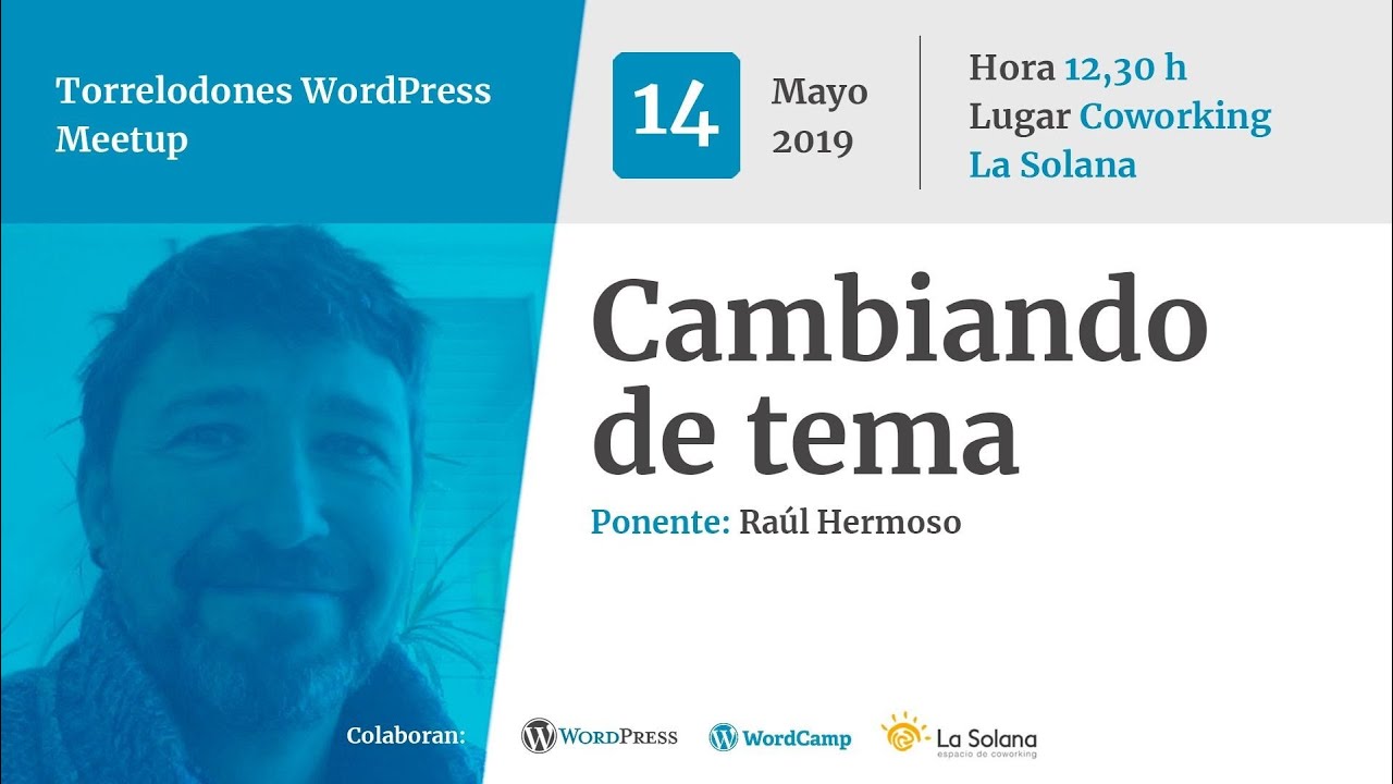 Cambiando de tema – WordPress Torrelodones