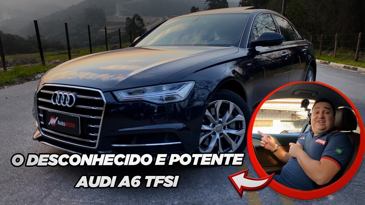 AUDI A6 TFSI 2018!!🔥🚀 O Sedã médio da AUDI que BATE DE FRENTE com BMW SÉRIE 5 e MERCEDES CLASSE E!