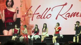 Kang Jiyoung 知英 지영 Aegyo (Hello KAMILIA Hong Kong 260808 FANCAM)