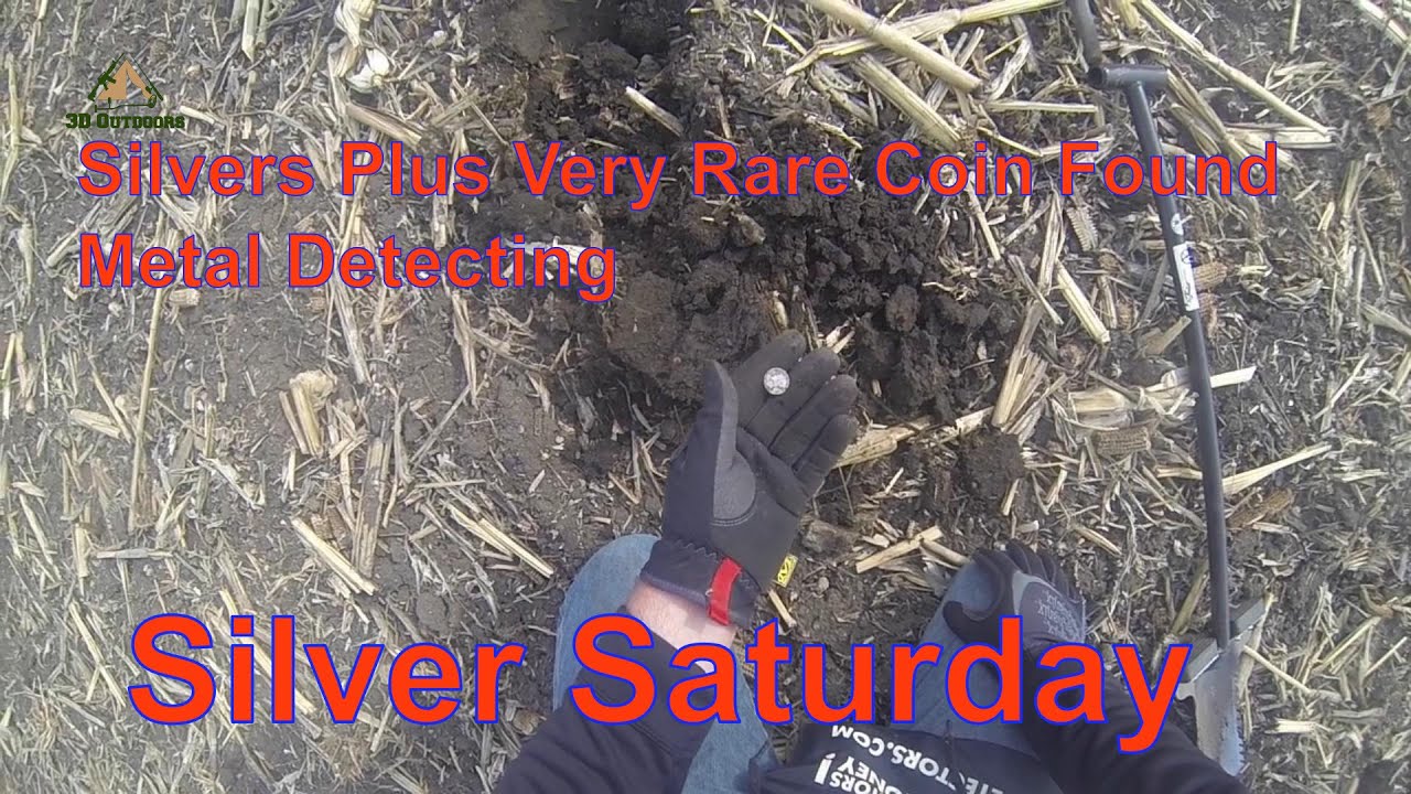 Silvers Plus Very Rare Coin Found Metal Detecting Silver Saturday - YouTube