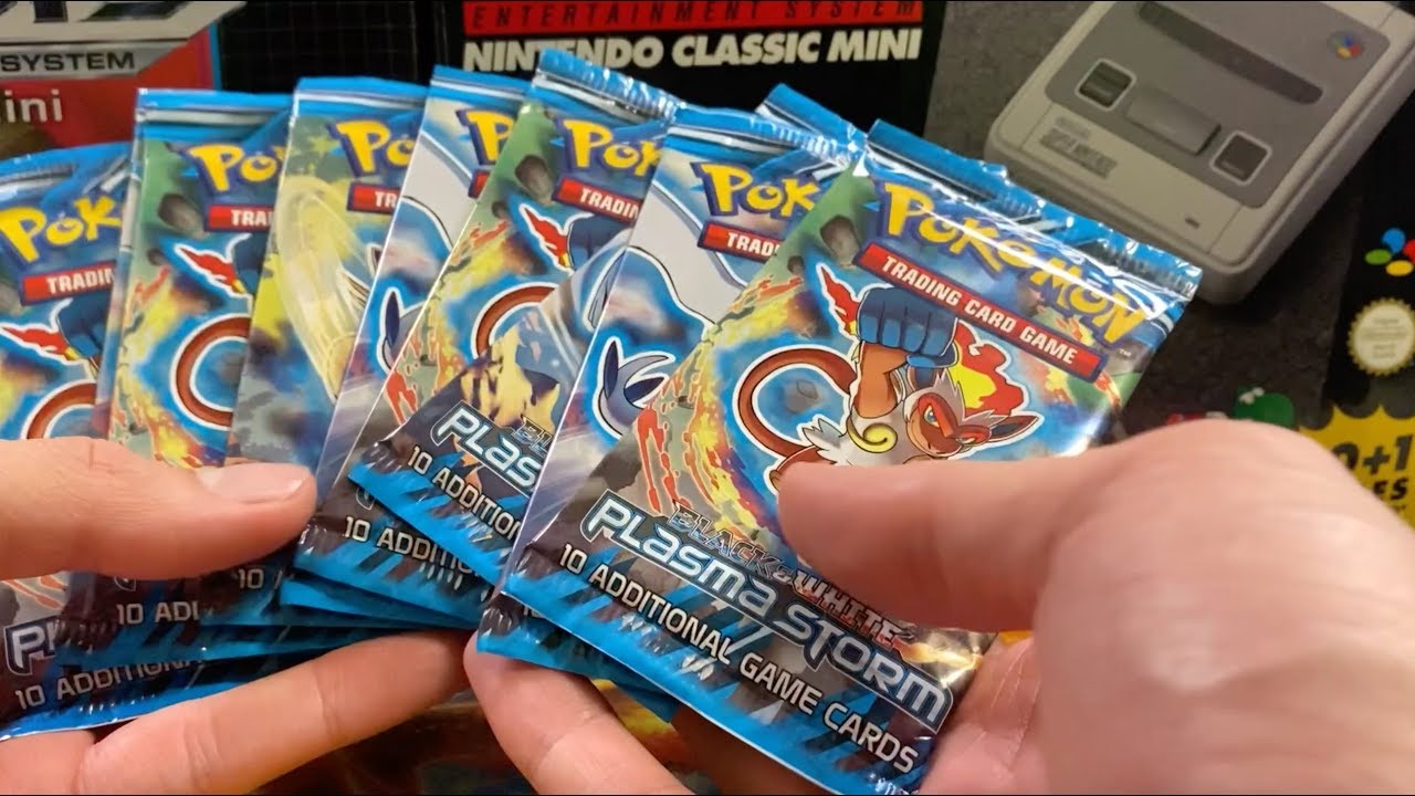 SECRET RARE CHARIZARD OR BUST! Opening Plasma Storm Booster Packs