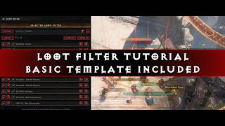 D4 - Loot Filters Explained - Full Tutorial (Basic Template Included)