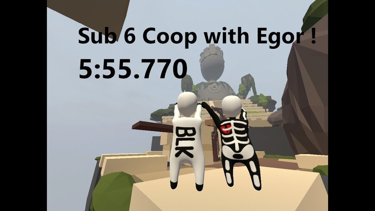 Speedrun Aztec% Coop w/Egor Matveev 5:55.770 [Human Fall Flat] - YouTube