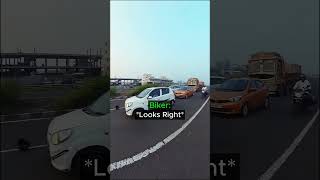 Biker Saves his Helmet! (@throttle_nd_trails)