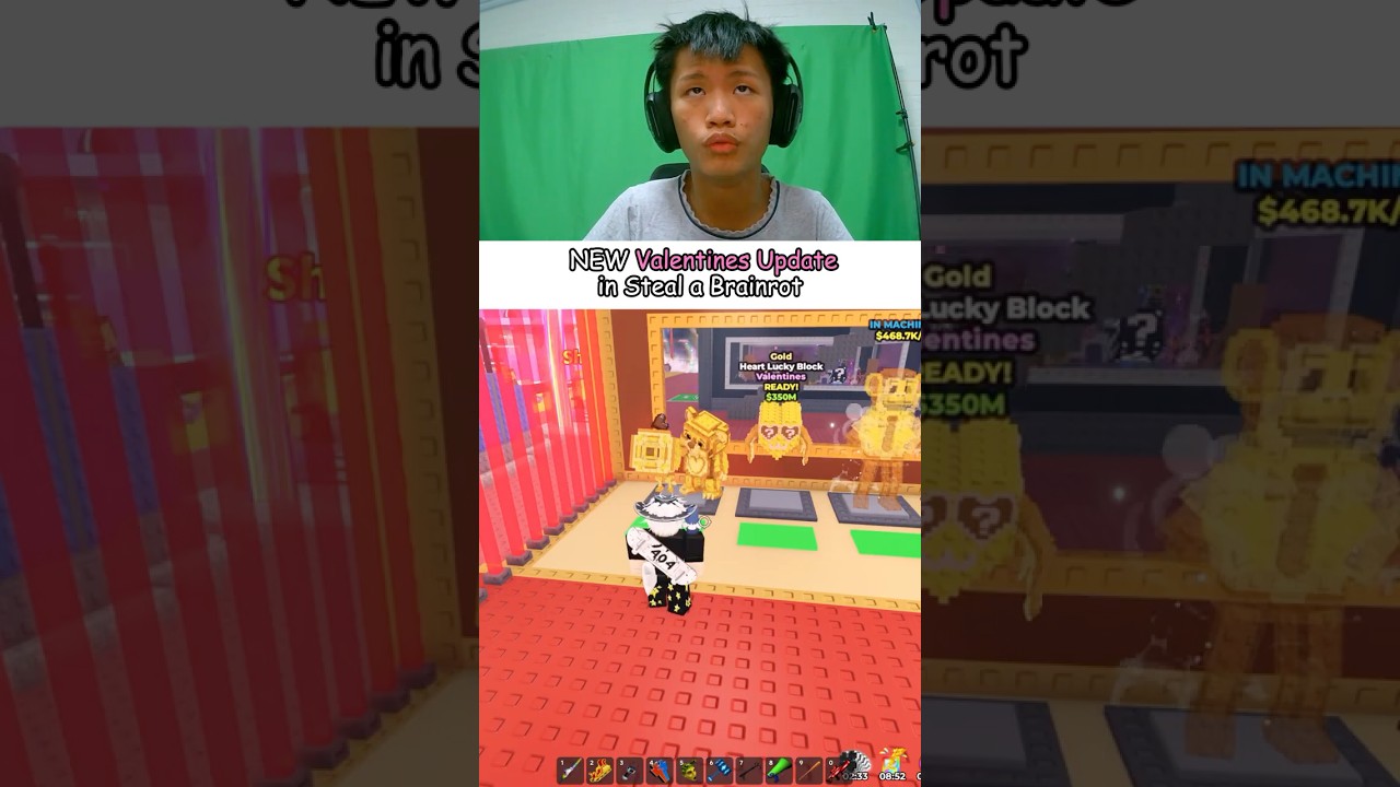 НОВОЕ ОБНОВЛЕНИЕ КО ДНЮ СВЯТОГО ВАЛЕНТИНА в игре Steal a Brainrot