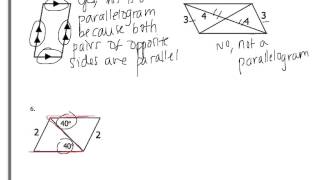 8.3: Show a Quadrilateral is a Parallelogram