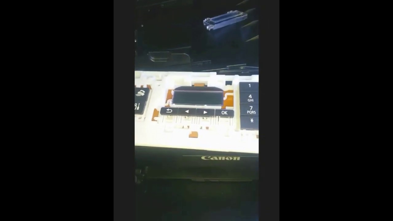 Memperbaiki printer Canon MX396 Mati total