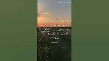 سورة مريم من  آية 54 إلى آية 58 بصوت الشيخ ياسر الدوسري♥♥