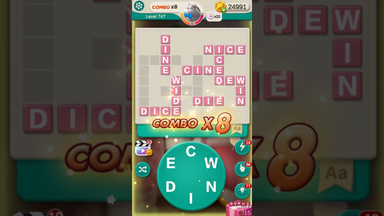 WORD VILLAS level 747