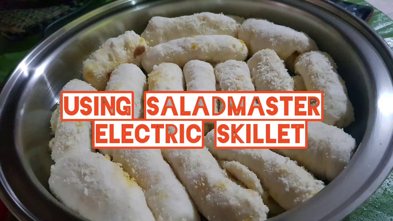How to make Homemade Spanish Bread in Saladmaster Electric Skillet