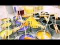 Watch Us Make 100% Soy Wax Candles! 🕯️ | Young Soy Candles #candles #homemade #handpoured #love