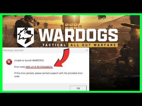 How to Fix WARDOGS Error Code WD-L014