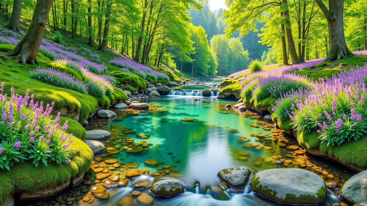 Спокойная расслабляющая музыка 🌿 Успокойте мысли, оздоравливайте нервную систему и спите крепко.