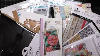 Spellbinders Turn the Page Collection by Esther Glas Review Tutorial! So Many Great Pieces!