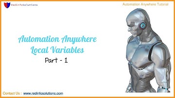 Automation Anywhere variables Part 1
