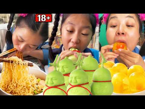 A collection of notable TikTok Chinese snacks from the past, evoking memories of childhood.