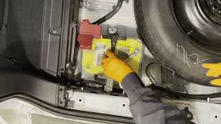 2010-2015 Lexus RX450h Hybrid 12 Volt Battery Replacement Instructions