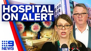 COVID-19 crisis engulfs Royal Melbourne Hospital | Coronavirus | 9 News Australia screenshot 5