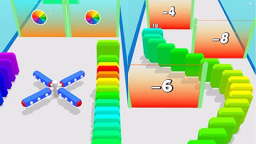 BEST MAX SCORE in Domino Runner 3D! Gameplay Android,ios (Levels 14-16)