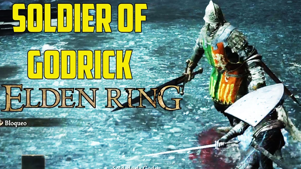 Elden Ring All Bosses Soldado de Godric YouTube