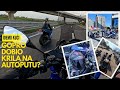 Idemo kući sa sajma *Gopro spao sa kacige na autoputu* part 3