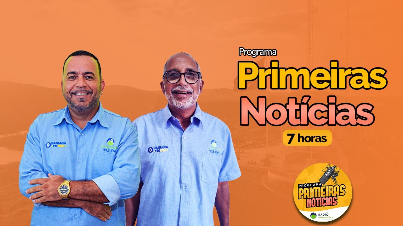 Primeiras Notícias 05/03/2026 | Diamantina FM | Ao Vivo! 🎙️ #DiamantinaFM95 #Itaberaba