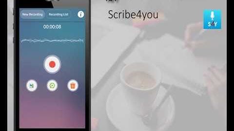 Scribe4you Dictation App