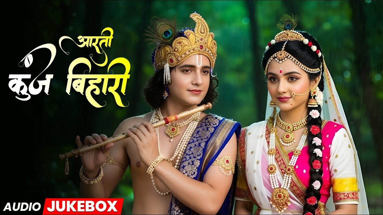 आरती कुंज बिहारी |Krishna Morning Bhakti Song |Soulful Mantra for Deep Meditation & Peaceful Morning