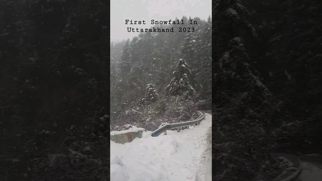 Uttarakhand Mai 2023 Ki First Snowfall || 