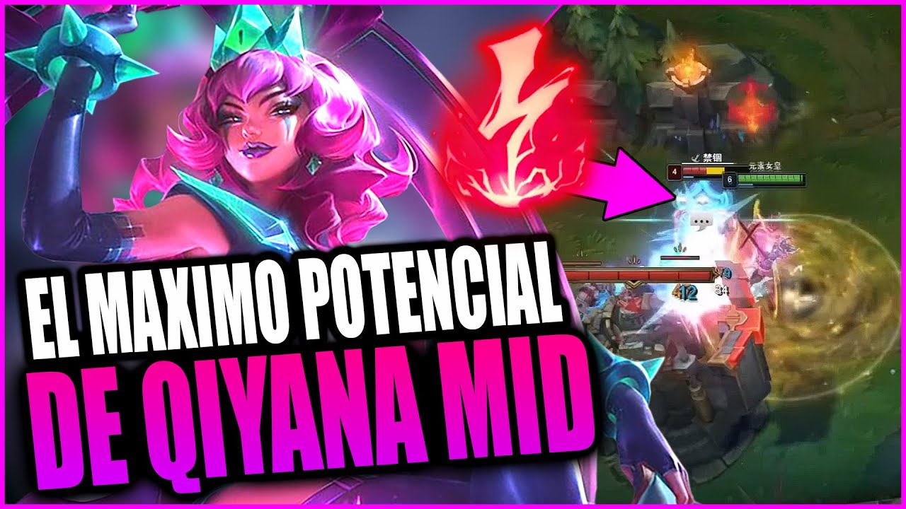 🔥 ¿La MEJOR FORMA de SUBIR ELO con QIYANA? ¡APROVECHA al MAXIMO QIYANA