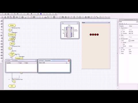 FlowCode 4 BINARY COUNTER