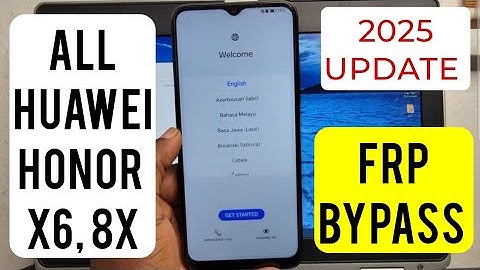 Huawei Honor X6, 8X (VNE-LX1, VNE-LX2,JSN-L22, JSN-L42, WDY-LX2)  Frp Bypass/Google Account Remove