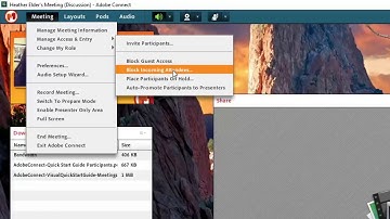 Adobe Connect Managing Participants