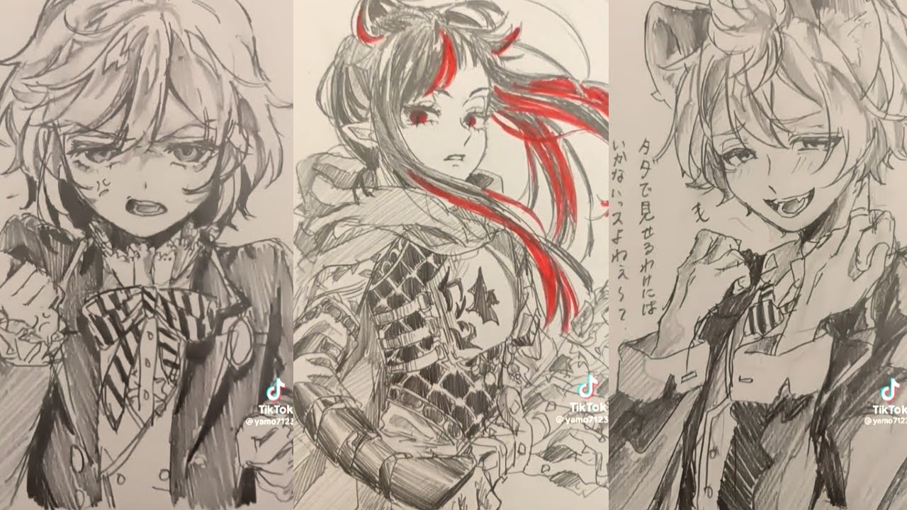 【ツイステ】ティックトック 7章ネタバレ有り、ストーリー系など 手描き