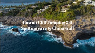 Hawaii Cliff Jumping 2.0 Spitting Cave & China Wall