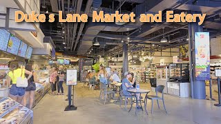 【4K】𝐖𝐀𝐋𝐊 🇺🇸 Duke's Lane Market and Eatery in Waikiki, Hawaii 🏖️🌺🌞