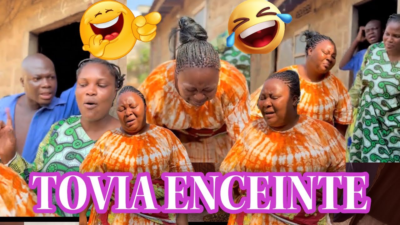 TOVIA , NORAH, JOJO L’OFFICIER & MOUFITII : Tovia enceinte d’adebayor 🤣🤣// Nouvelle vidéo très drôle