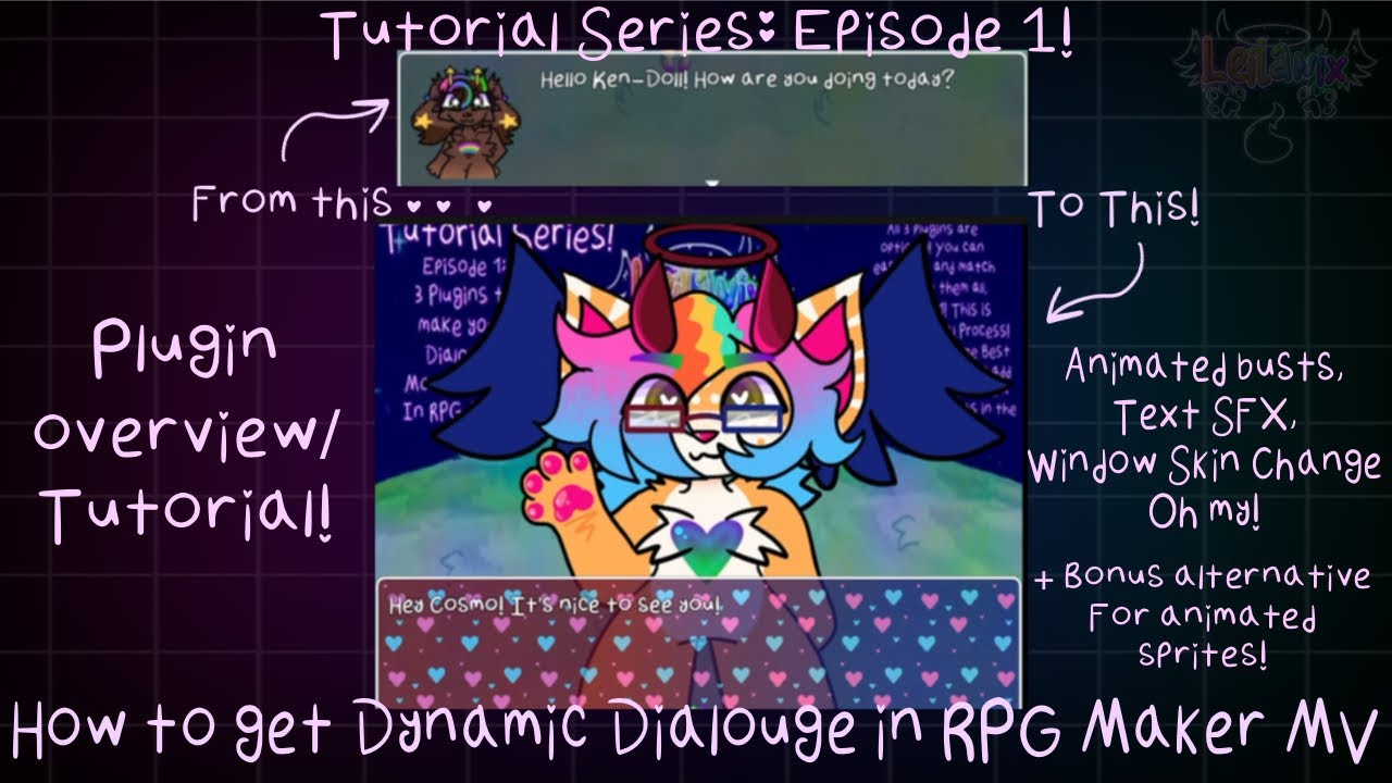3 Plugins to Make Your RPG Maker MV Game Have Dynamic Dialogue! |RPG ...