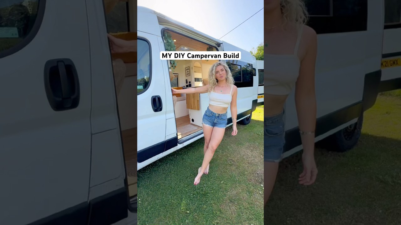 DIY VAN BUILD 🤯  #vanlife #vanbuild #diyvanbuild