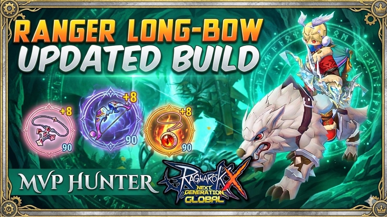 [ROX Global] NEW Ranger Build is UNSTOPPABLE! 🔥| Character Progression ...