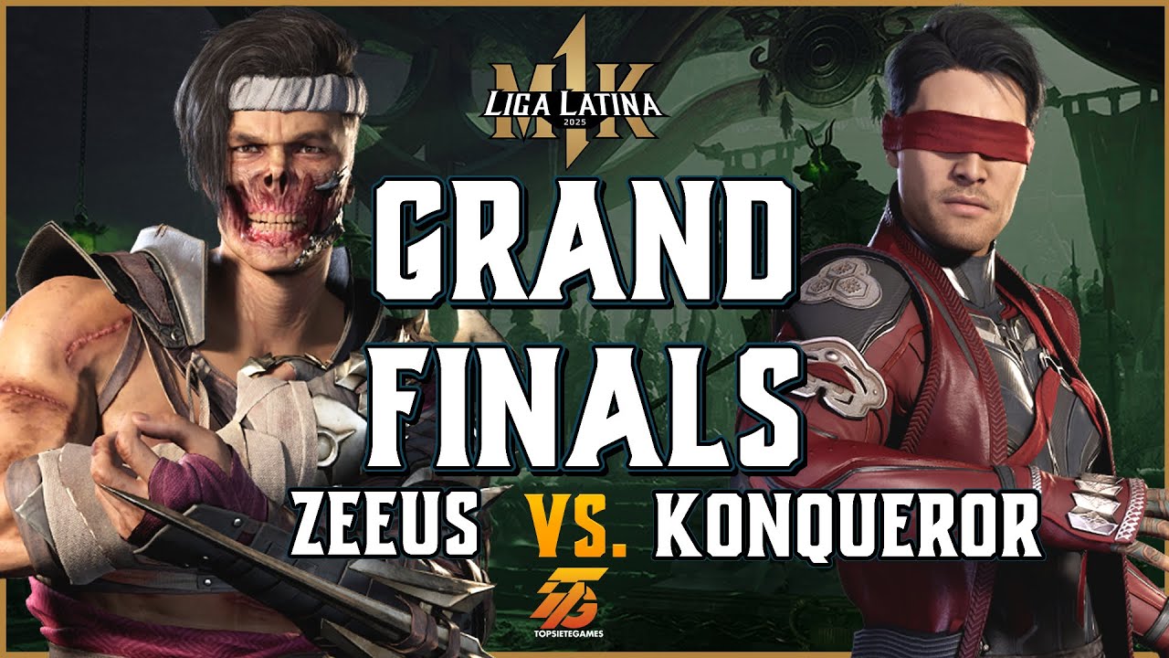 MK1: GRAND FINALS ZEEUS VS KONQUEROR | Havik vs Kenshi | Brasil Finals Mortal Kombat 1