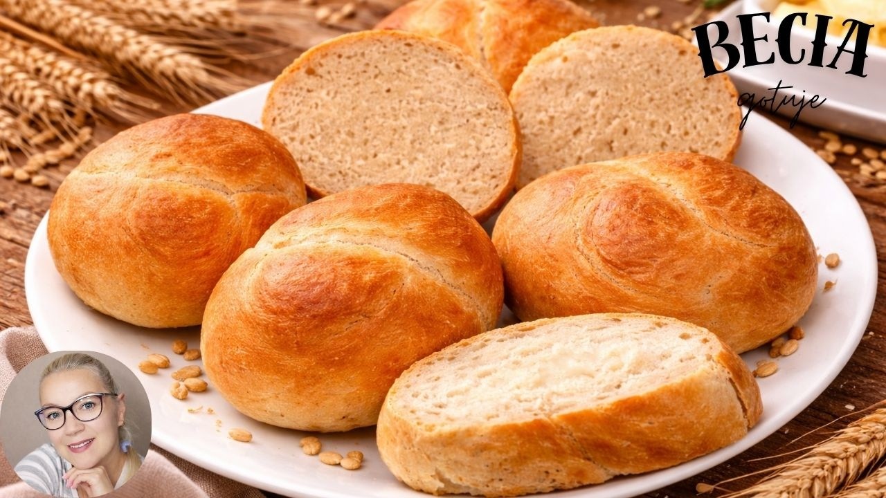 Bułeczki śniadaniowe ~ z mąką orkiszową.