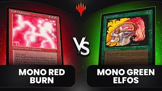 BURN vs. ELFOS | Magic: The Gathering (Pre-Modern Gameplay IRL) screenshot 2
