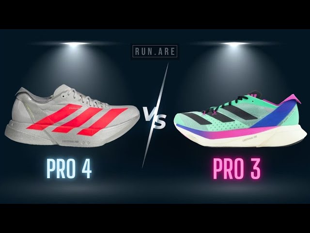 Adidas Adizero Adios Pro 4 vs Pro 3: Shoe Comparison Review - YouTube