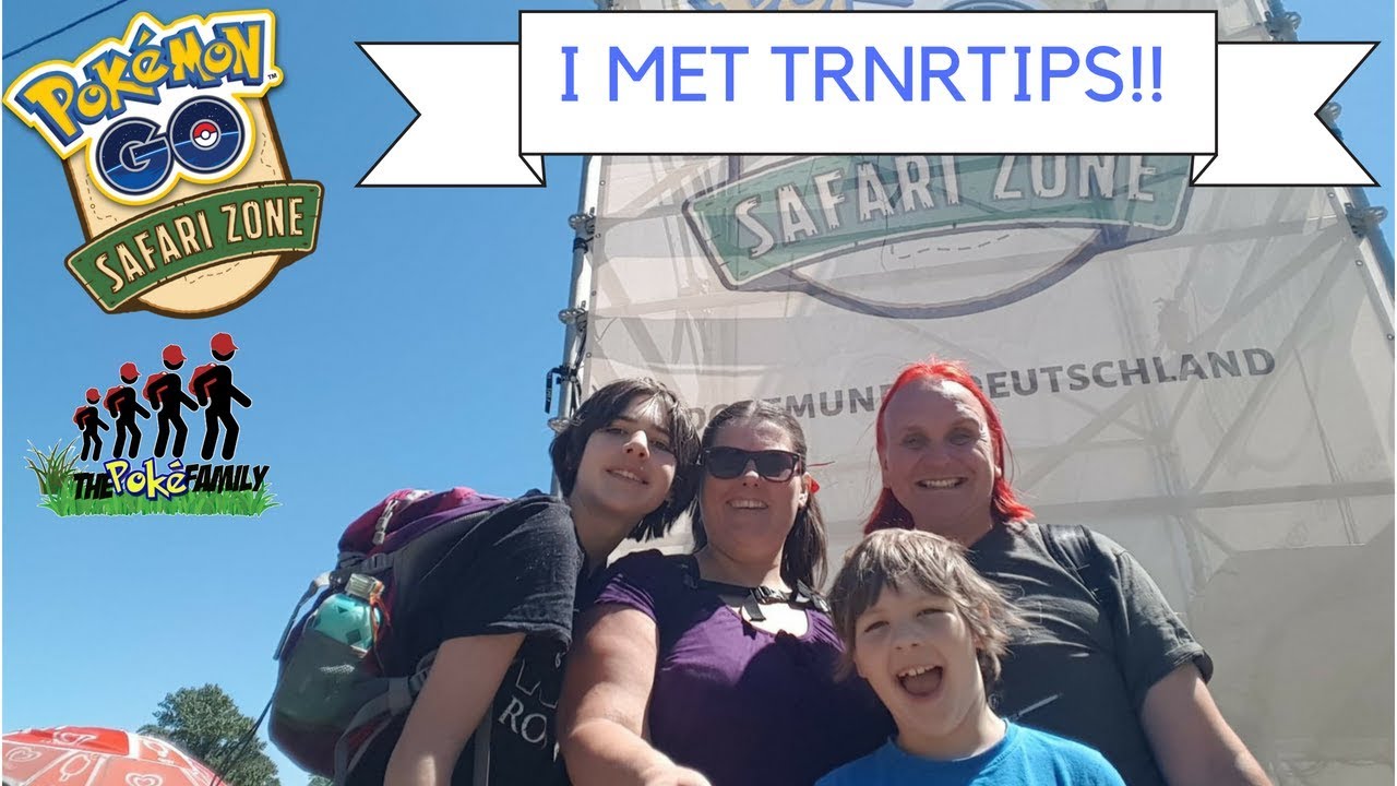 POKÉMON GO: DORTMUND SAFARI ZONE, DAY 2. GUESS WHO I MET??!!