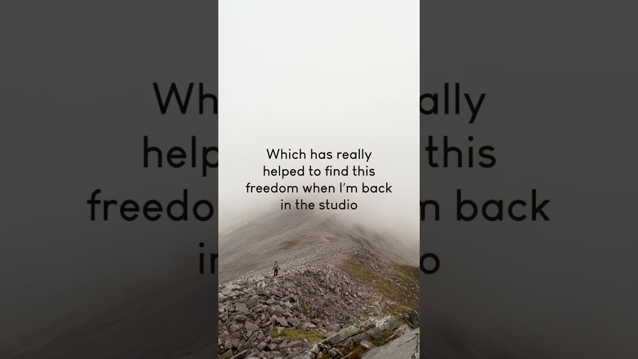 Finding freedom in abstract landscape painting  