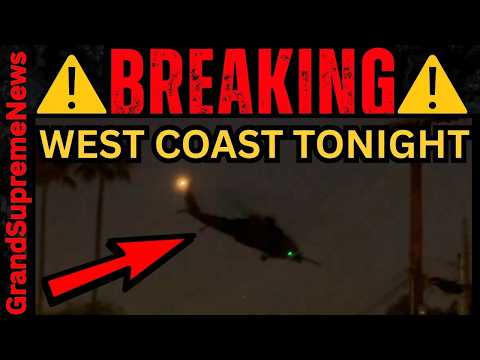 ⚠️ EMERGENCY ALERT ⚠️ WEST COAST, PAY ATTENTION TONIGHT - THIS STORY IS GETTING BIGGER BY THE HOUR